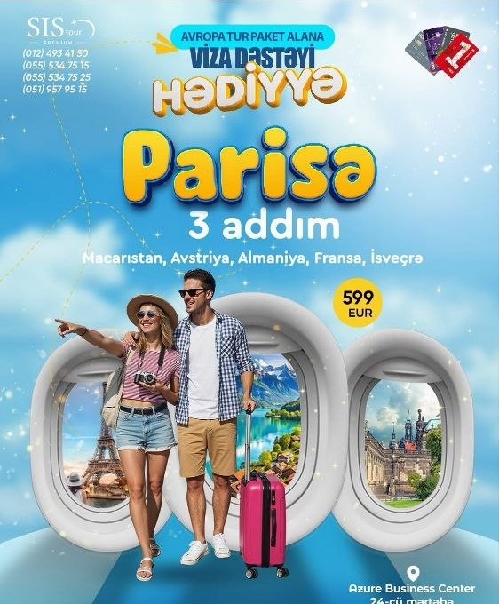 Parisə 3 Addım + Disneyland